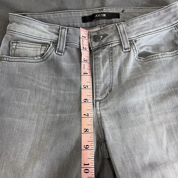 Joe's Jeans Skinny Ankle Stretch Denim Gray Modern Repurposed Women's View Image - Picture 6 of 10